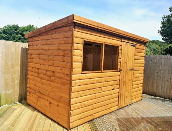 10 x 6 Pent Shed