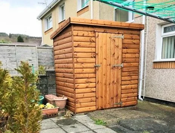 6 x 4 Pent Shed